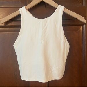 Athleta White Crop Top - White